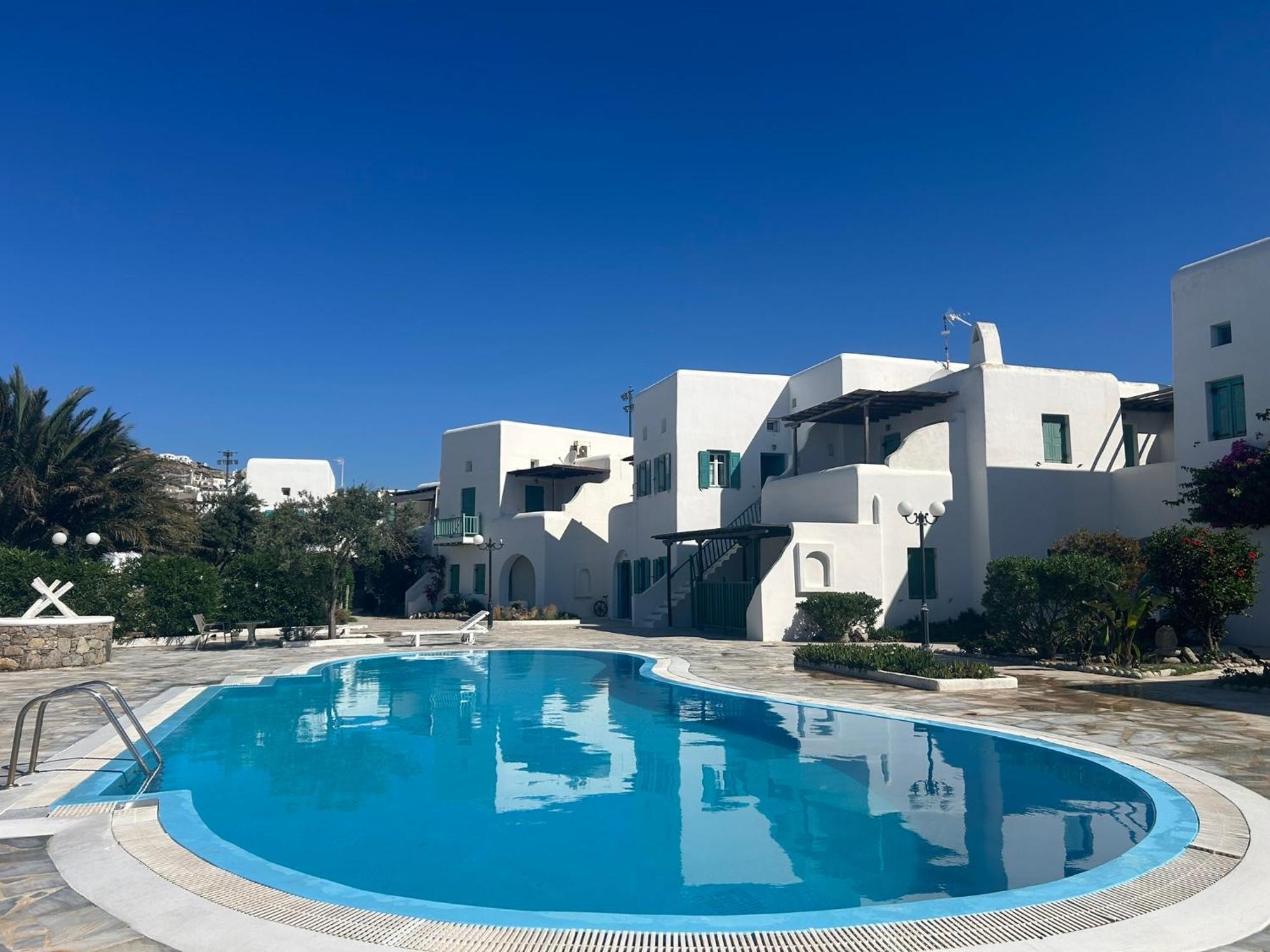 Luxury House With Swimming Pool In Ornos Mykonos别墅 外观 照片