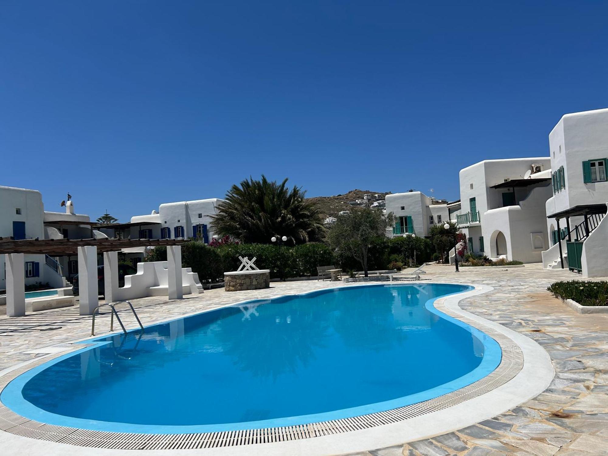 Luxury House With Swimming Pool In Ornos Mykonos别墅 外观 照片